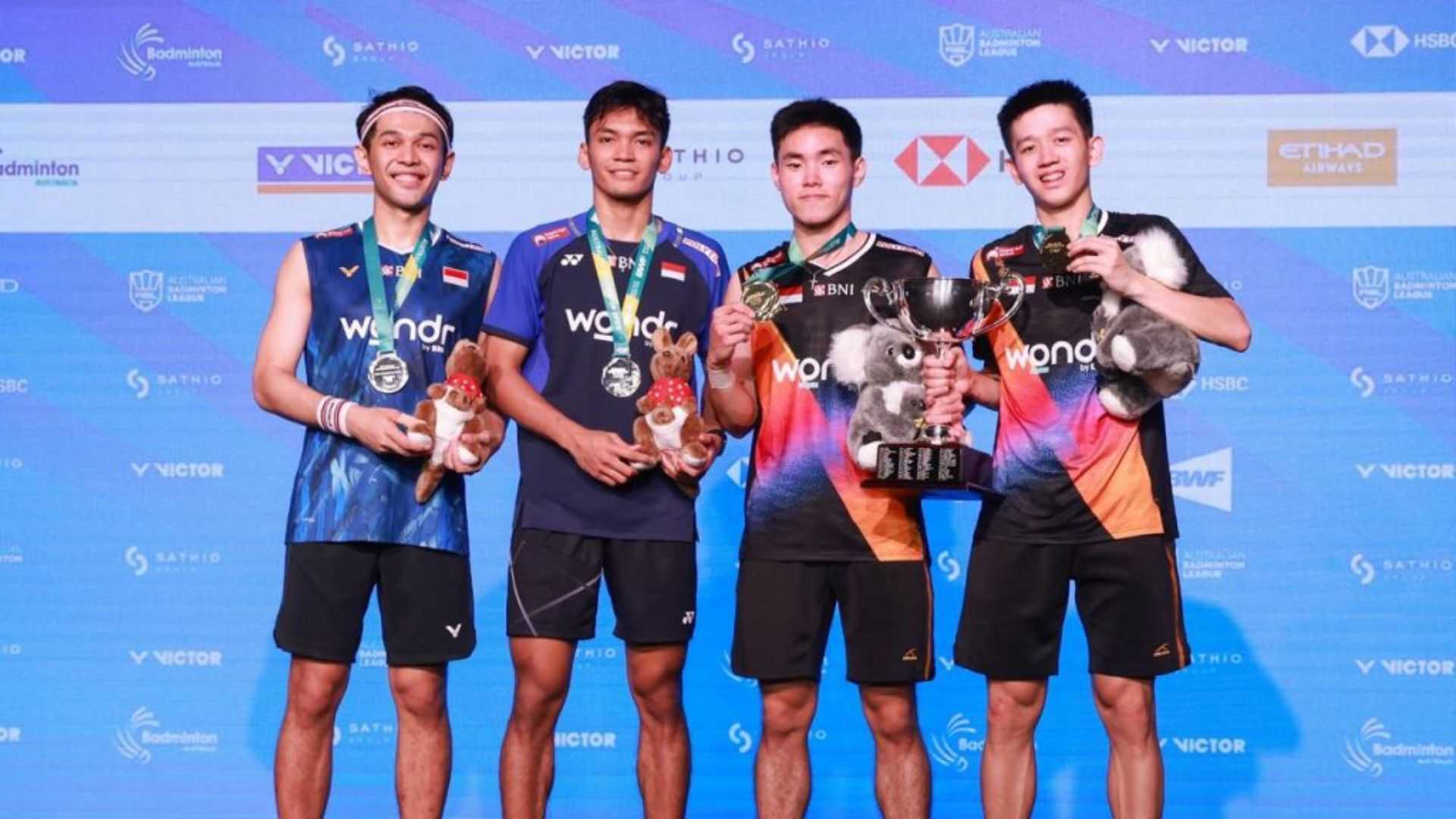 Indonesia Juara Umum Australian Open 2025, Raymond/Joaquin Kalahkan Fajar/Fikri