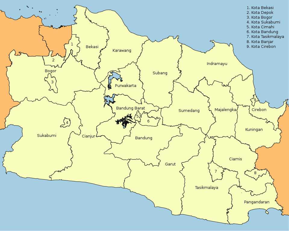 Daftar Kabupaten/Kota di Jawa Barat yang Menggunakan Bahasa Jawa Sehari-hari